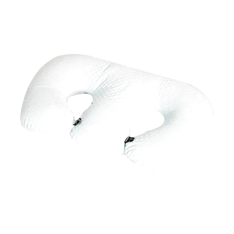 Coussin Allaitement Jumeaux Bleu