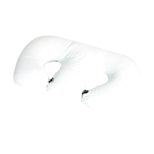 Coussin Allaitement Jumeaux Bleu