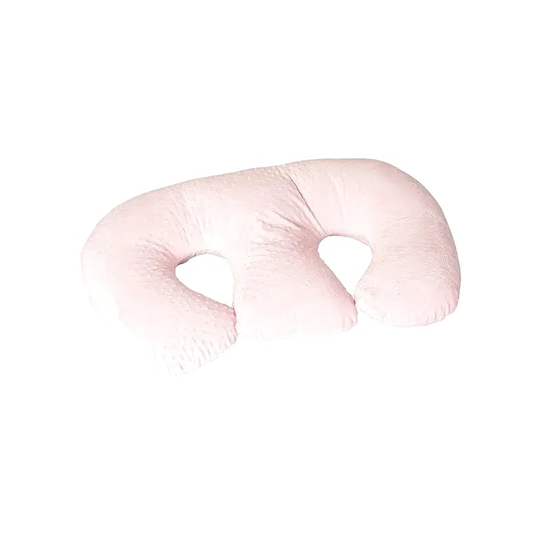 Coussin Allaitement Jumeaux Rose