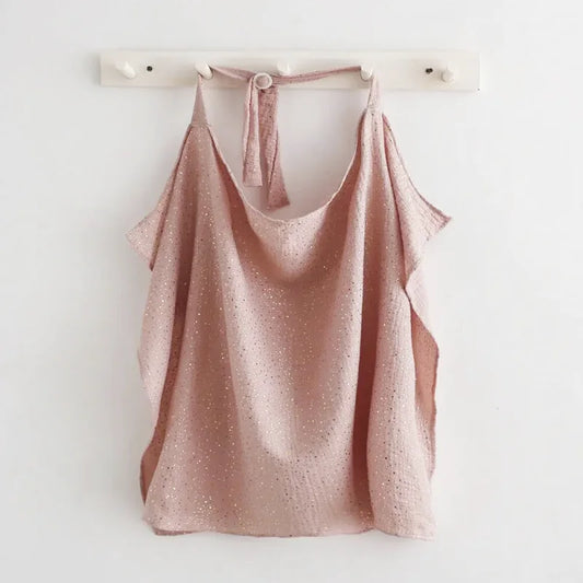 Couverture D'Allaitement Lilas