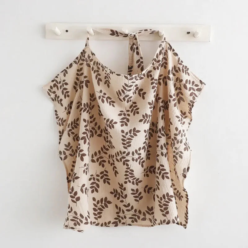 Couverture D'Allaitement Plantes